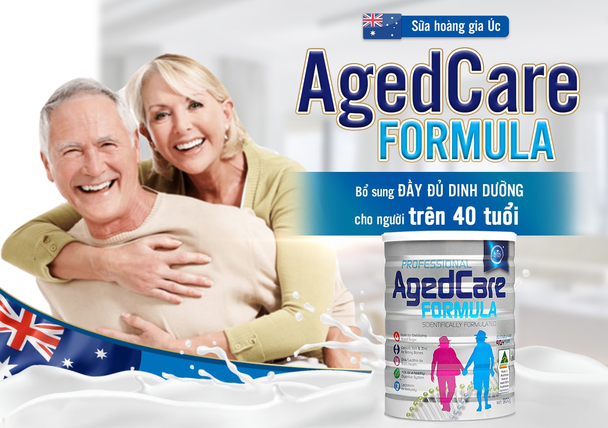 Sữa Hoàng Gia Úc Royal Ausnz Agedcare Formula tốt cho sức khỏe xương khớp người già